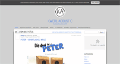 Desktop Screenshot of kwerl-acoustic.de